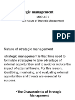 Strategic Management: Megrey'