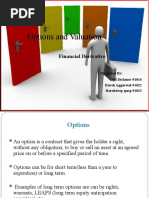 Options and Option Valuation