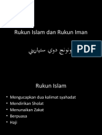 2 Rukun Islam Dan Rukun Iman