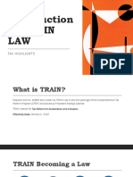 Introduction To Train Law