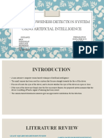 Driver Drowsiness Detection System Using Artificial Intelligence