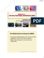 Module 02 - The Multinational Enterprise