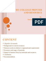 Mercury College Printer and Resource: by Sansanee Hanarsa ID:039V