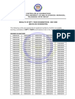 Result File of BPT FIRST YEAR Backlog