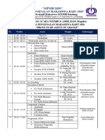 Susunan Acara MPMB Online 2020 PKKMB Online