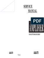 Service Manual: Amplifier