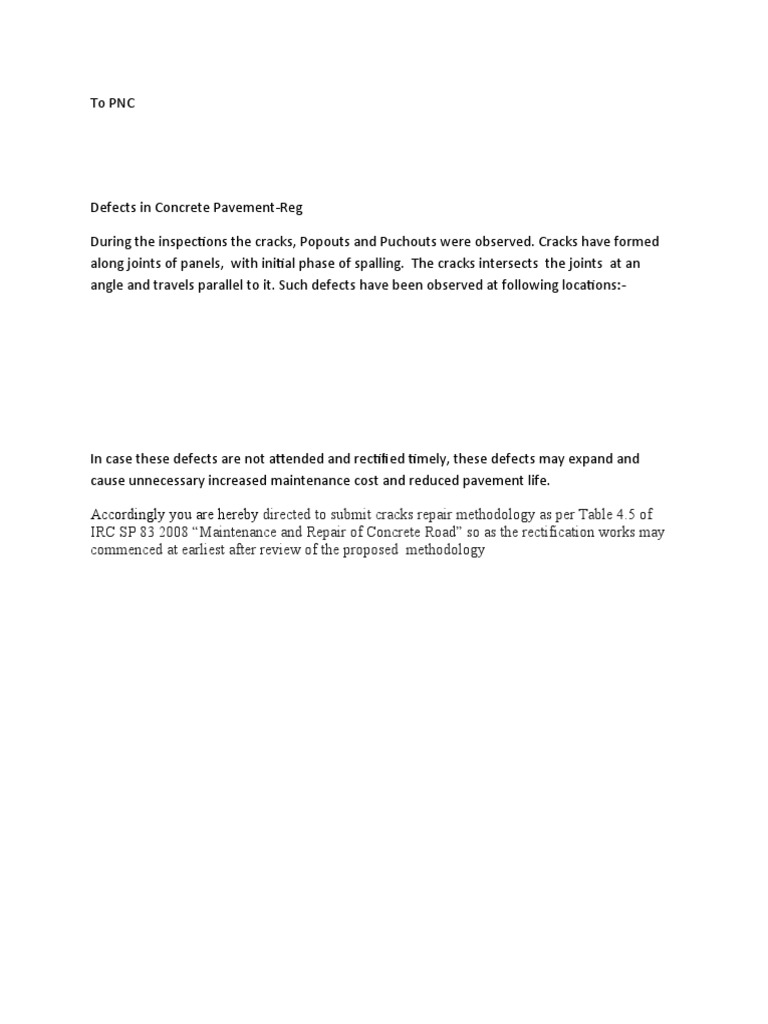 PQC Defect | PDF
