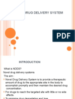 Novel Drug Delivery System