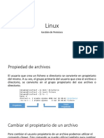 Linux - Gestion de Permisos