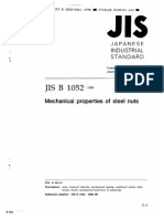 JIS-B1052-1998-Mechanical Properties of Steel Nuts