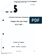 JIS-B1190 - Hexagon Nuts With Flange