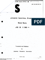 JIS-B1196 - Weld Nuts