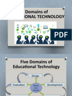 Five Domains of Educational Technology