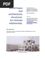 World Expos and Architectonic Structures. An Intimate Relationship