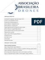 Checklist Pre-Vôo