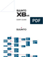 Suunto X6HR Manual English