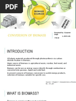 Conversion of Biomass: Presented By-Gurpreet Singh L-2K16-AE - 178-M