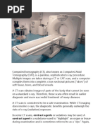 CT Scan