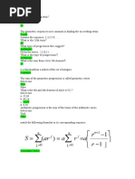 Discrete Mathematics Midterm Quiz 1