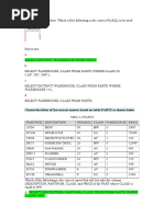 Database Management System Midterm Quiz 2