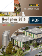 Faller 2016 Neuheiten