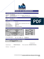 DISPOSITIVO - 53320776 DX - Relatório de Calibradores