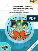 Special Program in Technical Vocational Education (SPTVE) : Bartending and Bar Services
