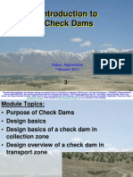 Introduction To Check Dams: Kabul, Afghanistan February 2011