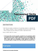 Transversal Skills: Unit 2