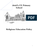 Religious Education Policy