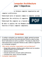 Computer Architecture: Chapter 1 Objectives