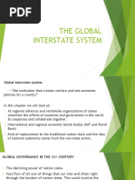 The Global Interstate System