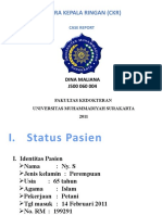 Case 1 Oedema Serebri