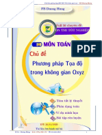 Chuyen de Phuong Phap Toa Do Trong Khong Gian Danh Cho Hoc Sinh TB Yeu Duong Minh Hung