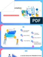 English Presentation Skill Opening, Signaling