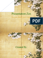 Presentation Zen: Swords, Bows, and Armor