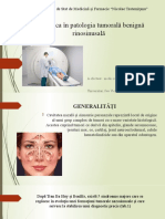 Imagistica În Patologia Tumorală Benignă Rinosinusală