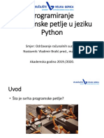 Programske Petlje