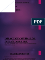 Impact of Covid-19 On Textile Industry