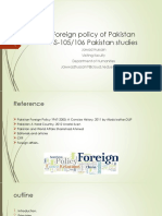 Pakistan's Foreign Policy Through the Years