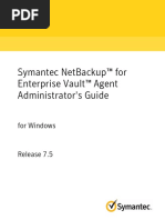 NetBackup AdminGuide EntVault