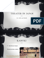 Theater in Japan: By: Kelly and Maddy