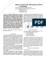 Challenges and Solutions of Spectrum Allocation in Nb-Iot Technology