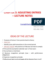Chapter 3: Adjusting Entries - Lecture Notes: Truongthihanhdung@uel - Edu.vn