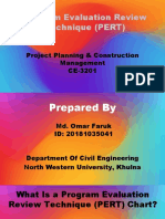 Program Evaluation Review Technique (PERT) : Project Planning & Construction Management CE-3201
