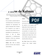 Filtros de Kalman