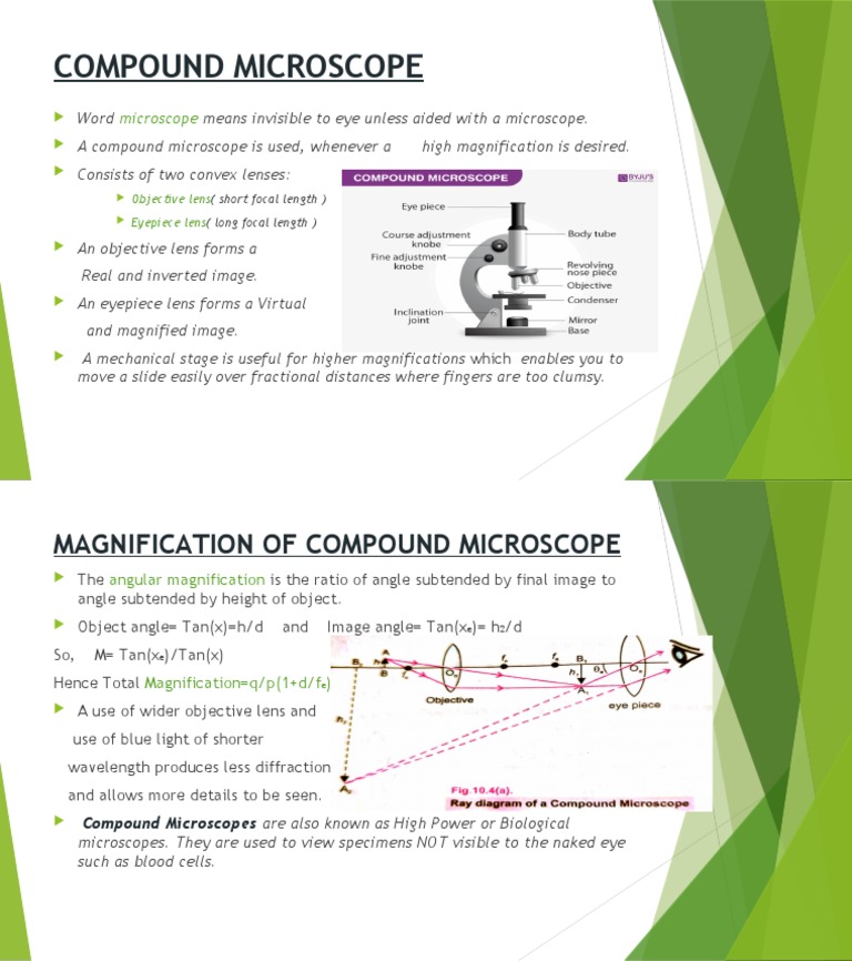 Compound Microscope | PDF