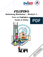 Filipino9 q2 Mod1 TonoTankaHaiku v2