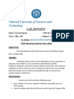 National University of Sciences and Technology: Lab - Report8