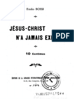 Bossi Emilio - Jésus-Christ N'a Jamais Existé